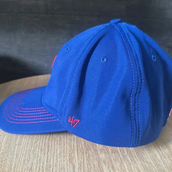 47 Brand one size stretch fit PHILLES ball cap Philadelphia Phillies - Picture 2 of 8